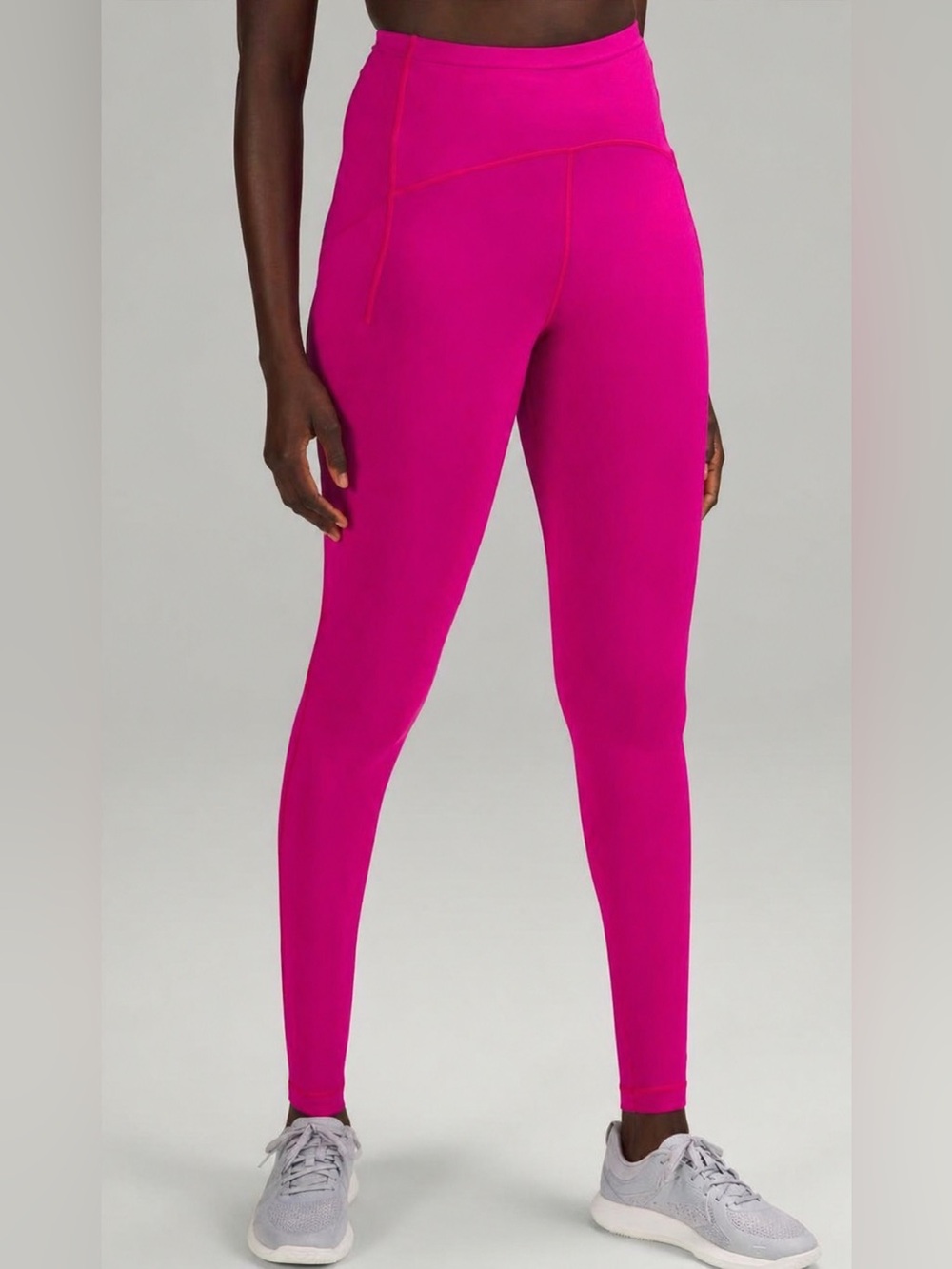 Lululemon Swift Speed HR Tight 28 Sonic Pink Run Leggings Sz 4